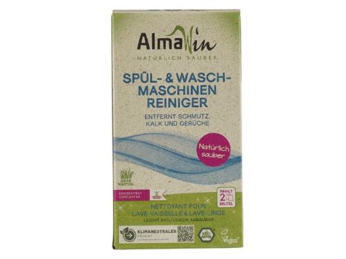 Bột vệ sinh máy rửa bát & máy giặt Almawin hữu cơ 200gr HMH.0190200