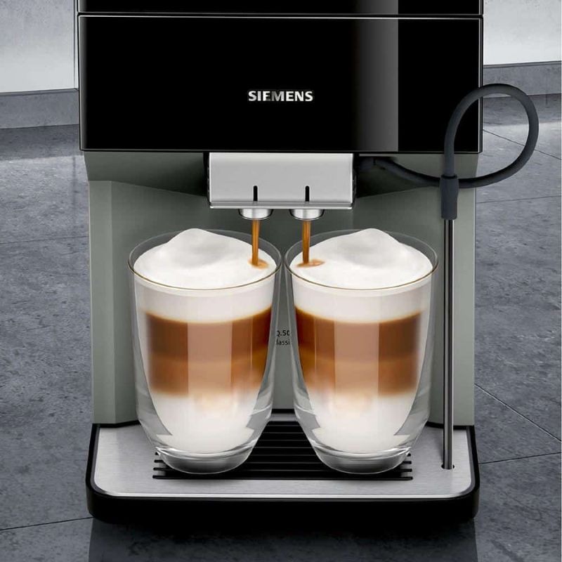 Hình ảnh máy pha cafe tự động Siemens TP501D09 EQ.500 Hình ảnh máy pha cafe tự động Siemens TP501D09 EQ.500