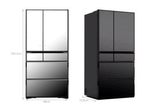 kich thuoc tu lanh 6 canh 735 lit hitachi zx740 x