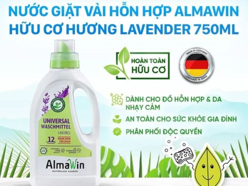 nuoc giat vai hon hop almawin huu co huong lavender 750ml hmh.8001750 1