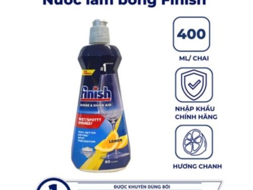 Nước làm bóng chén đĩa Finish 400ml
