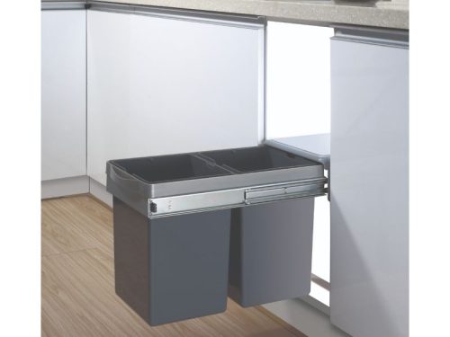 Thùng rác âm tủ Faster FS DB300 2 ngăn