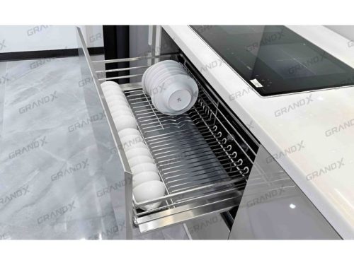 Ảnh giá bát đĩa nan Oval/SUS 304 GrandX XD.70M