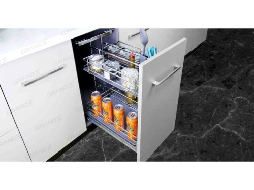 Giá dao thớt gia vị nan oval GrandX XK.35M 3 Ảnh giá dao thớt gia vị nan oval GrandX XK.35M