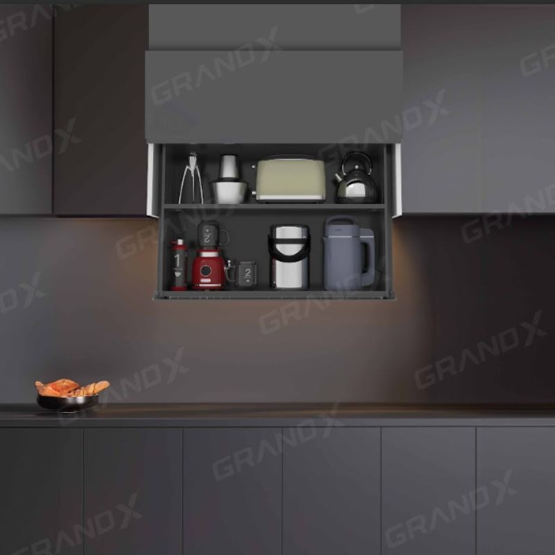 Ảnh giá gia vị nâng hạ điện thông minh Grandx Titanium XL.80ET Ảnh giá gia vị nâng hạ điện thông minh Grandx Titanium XL.80ET