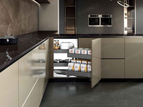 Kệ góc liên hoàn Grandx Titanium XMC.45TL (Trái) 3 Ảnh kệ góc liên hoàn Grandx Titanium XMC.45TL (Trái)