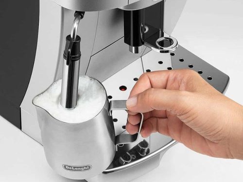 Máy pha cafe tự động DeLonghi ECAM22.110.SB Magnifica S 3 anh may pha cafe tu dong delonghi ecam22.110.sb magnifica s