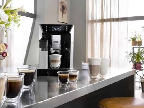 anh thuc te may pha cafe delonghi primadonna class ecam 550.65.sb