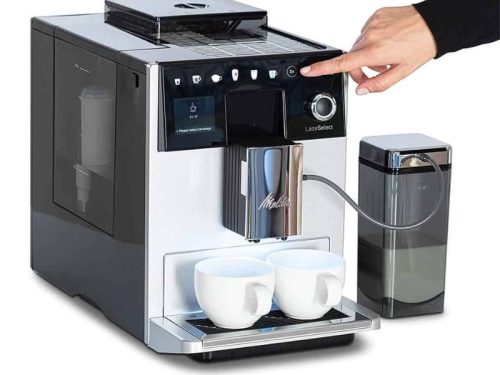 Máy pha cafe tự động Melitta Latte Select Silver 4 bang dieu khien may pha cafe tu dong melitta latte select silver