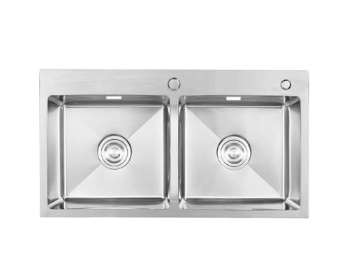 Chậu rửa bát inox 2 hố Faster FS 7843HMS