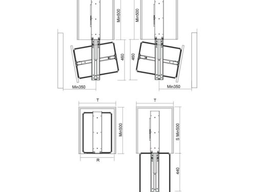 Chi tiết tủ đồ khô cánh rút/ xoay Grandx Titanium XP.400T