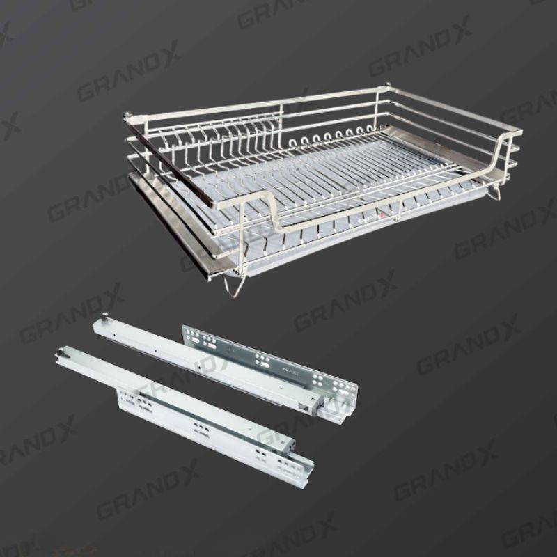 Giá bát đĩa nan Oval/SUS 304 GrandX XD.60M Giá bát đĩa nan Oval/SUS 304 GrandX XD.60M