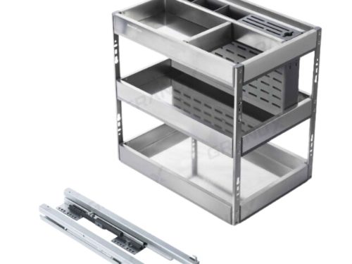 Giá đựng chai lọ, gia vị, dao thớt GrandX XK.B30S