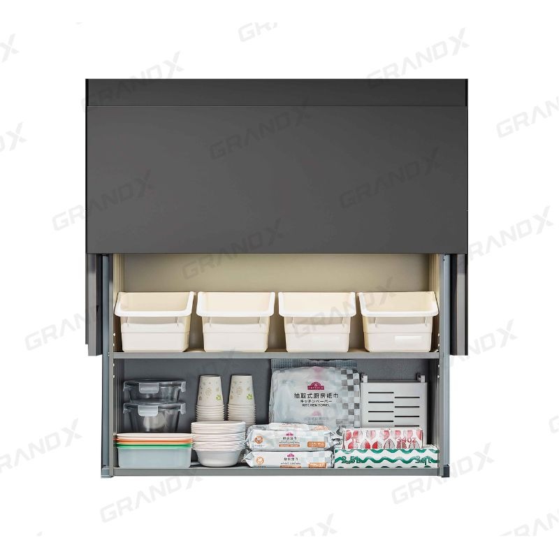 Giá gia vị nâng hạ điện thông minh Grandx Titanium XL.80ET Giá gia vị nâng hạ điện thông minh Grandx Titanium XL.80ET