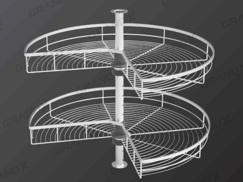 Kệ góc mâm xoay góc mở 3/4 - 270° Grandx XC.270.80S