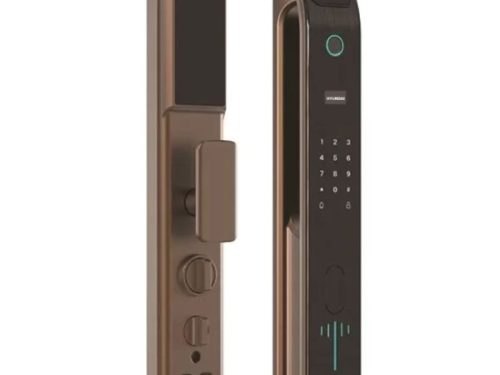 Khóa điện tử Hyundai HY-SLA808 Amber Gold