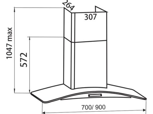 kich thuoc may hut mui gan tuong faster fs 3588c2 90