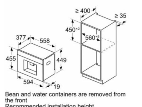 kich thuoc may pha ca phe tu dong siemens ct918l1d0