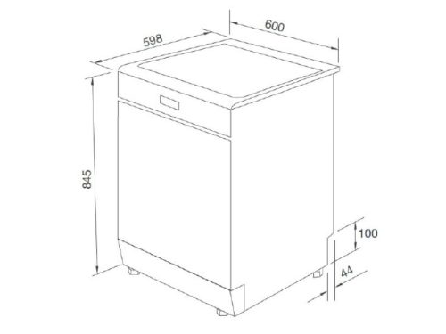 kich thuoc may rua bat tomate tom 4304‐w15