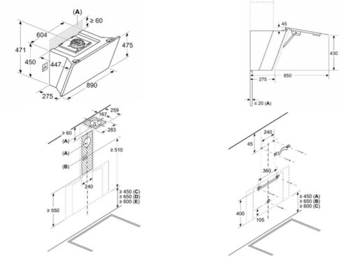 lap dat may hut mui ap tuong bosch dwk91lt60 serie 8