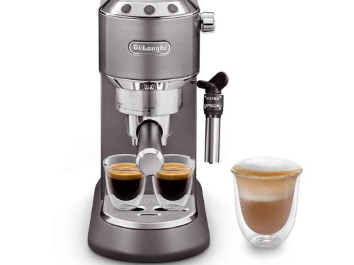 Máy pha cafe thủ công DeLonghi EC785.GY Dedica Metallics