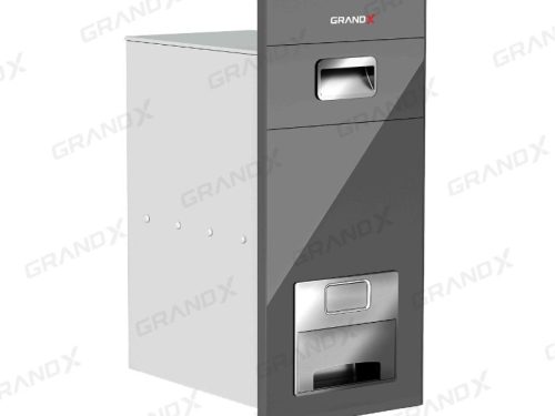 Thùng gạo mặt kính nút nhấn Grandx XR.G302G