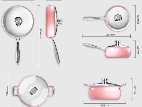 Bộ nồi Hawonkoo CWH-070-PK 3 chi tiet bo noi hawonkoo cwh 070 pk