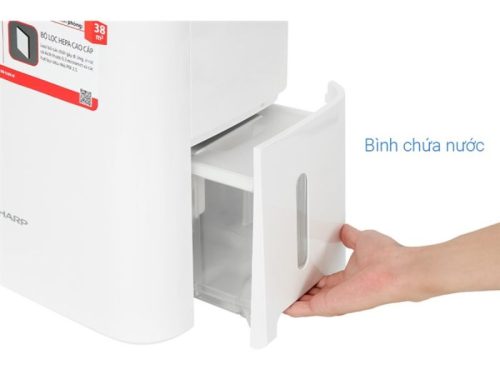 Bình máy lọc không khí và hút ẩm Sharp DW-E16FA-W