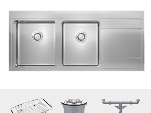 Chi tiết chậu rửa bát Konox Unico 11652