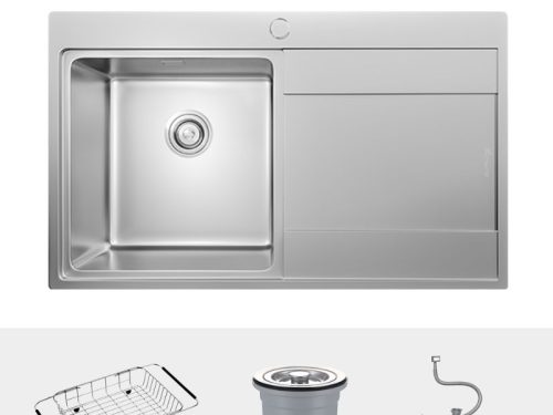 Chi tiết chậu rửa bát Konox UNICO 8652