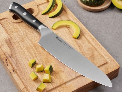 Hình ảnh dao đầu bếp thép Đức Konox Emmitt Series 8″ Chef Knife
