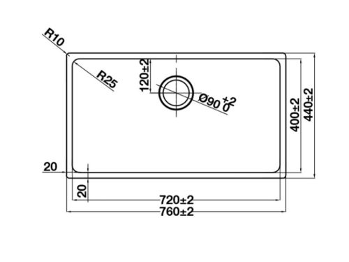 kich thuoc chau rua bat hafele hs24 ssn1s 760 567 24 407