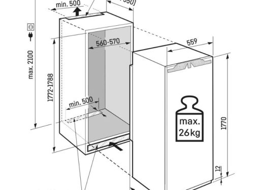 kich thuoc tu mat am tu liebherr ird 5100 001 22