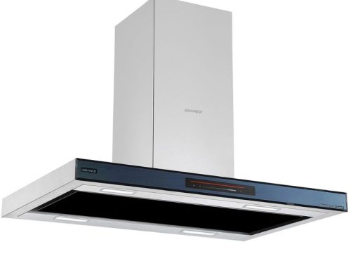 Ảnh bên cạnh máy hút mùi treo đảo (BLDC motor) GX H90IL89