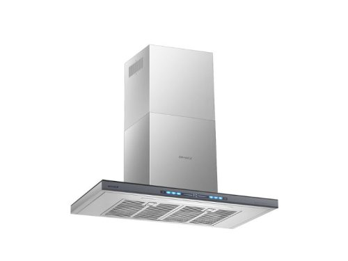 Ảnh góc cạnh máy hút mùi áp tường chữ T ( BLDC) Grandx GX H90T78G