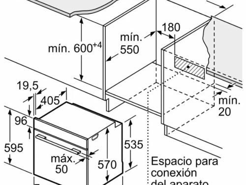 Lò nướng Siemens HB534AER3 4 kich thuoc lo nuong siemens hb534aer3