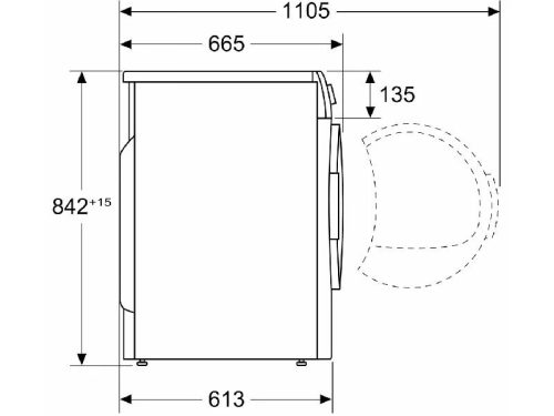 kich thuoc may say quan ao siemens wq46b2dx40