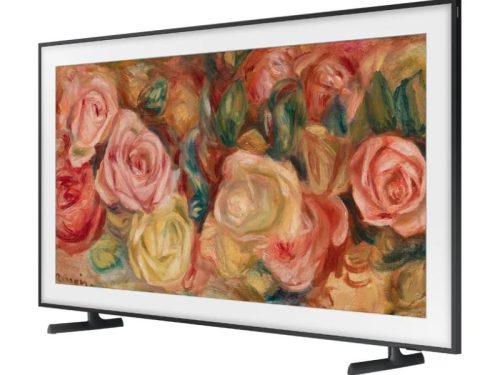 anh smart tivi khung tranh the frame qled samsung 4k 55 inch qa55ls03d