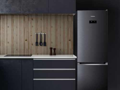 anh thuc te tu lanh 2 canh 323 lit hitachi b340egv1