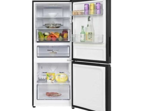 anh tu lanh 2 canh ngan da duoi inverter 260 lit aqua aqr b310ma fb