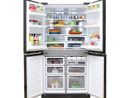 Tủ Lạnh 2 cánh side by side Inverter 678 Lít Sharp SJ-FX688VG-BK 3 anh tu lanh 2 canh side by side inverter 678 lit sharp sj fx688vg bk