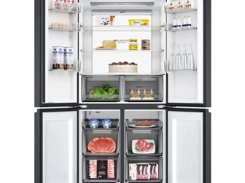 anh tu lanh 4 canh multi doors inverter 660 lit aqua aqr m727xagbu1