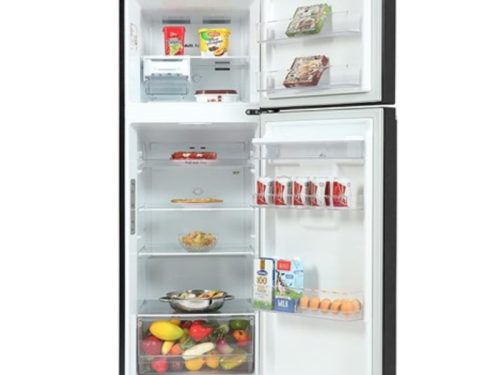 hinh anh tu lanh 2 canh inverter 334 lit lg gn d332bl