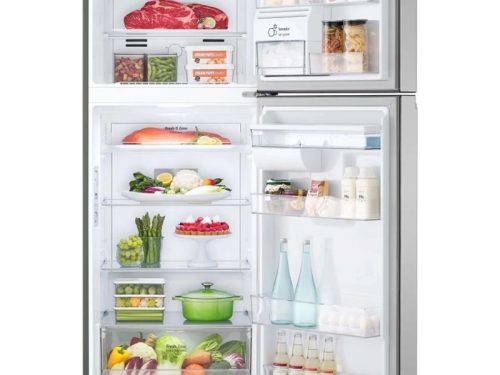 hinh anh tu lanh 2 canh inverter 394 lit lg gn d392psa