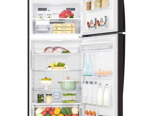 hinh anh tu lanh 2 canh inverter 478 lit lg gn d602bli