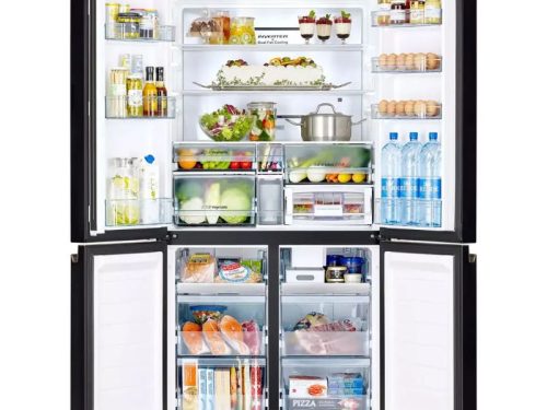 hinh anh tu lanh 4 canh multi door inverter 569 lit hitachi r wb640vgv0 gmg