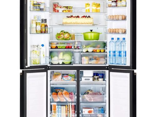 hinh anh tu lanh 4 multi door inverter 569 lit hitachi r wb640pgv1 gck