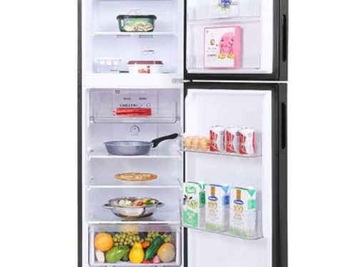 hinh anh tu lanh aqua inverter 211 lit aqr t238fafb