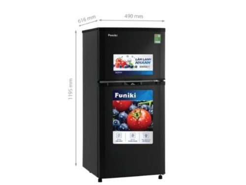 kich thuoc tu lanh 2 canh 159 lit funiki hr t6159tdg
