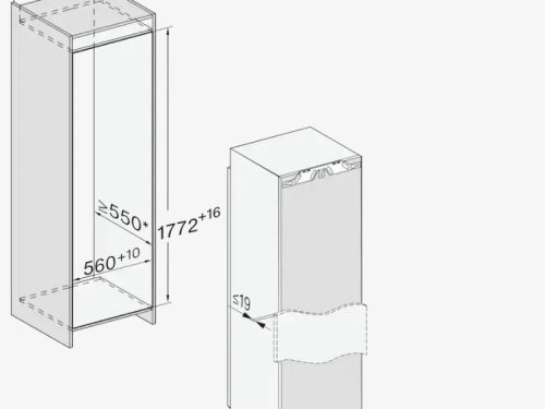 kich thuoc tu mat miele k 7743 e 294l
